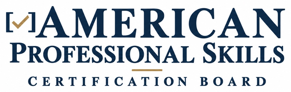 American Professional Skills Certification Board